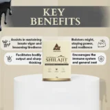 areebianveda's shilajit lump key benefits
